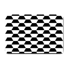 Hexagons Pattern Tessellation Small Doormat 