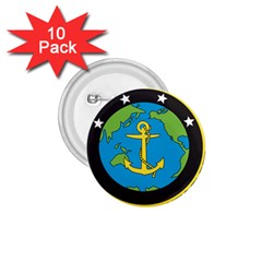Seal Of Commander Of United States Pacific Fleet 1 75  Buttons (10 Pack) by abbeyz71