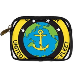 Seal Of Commander Of United States Pacific Fleet Digital Camera Leather Case by abbeyz71