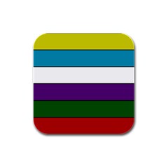 Flag Of Rio Grande, Argentina Rubber Square Coaster (4 Pack)  by abbeyz71