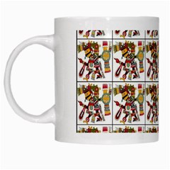 Aztec 1 White Mugs by ArtworkByPatrick