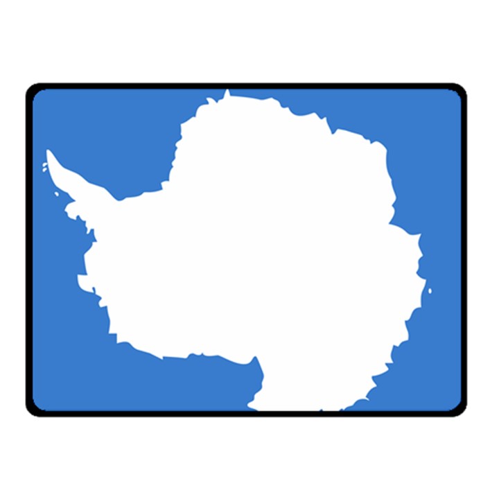 Proposed Flag of Antarctica Fleece Blanket (Small)