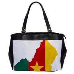 Cameroon Flag Map Geography Oversize Office Handbag by Sapixe