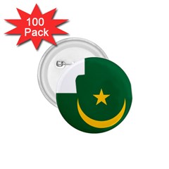 Mauritania Flag Map Geography 1 75  Buttons (100 Pack) 
