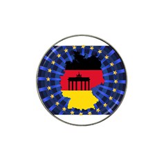 Republic Germany Deutschland Map Hat Clip Ball Marker (10 Pack) by Sapixe