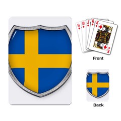 Flag Sweden Country Swedish Symbol Playing Cards Single Design (rectangle) by Sapixe
