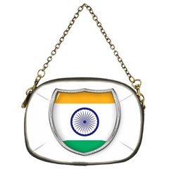 Flag India Nation Country Banner Chain Purse (one Side) by Sapixe