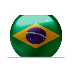 Brazil Flag Country Symbol Plate Mats by Sapixe