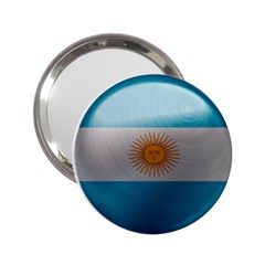 Argentina Flag Country Nation 2 25  Handbag Mirrors