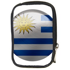 Uruguay Flag Country Symbol Nation Compact Camera Leather Case by Sapixe