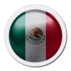 Flag Home Country National Symbol Round Mousepads by Sapixe