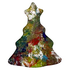 Original Abstract Art Christmas Tree Ornament (two Sides) by scharamo