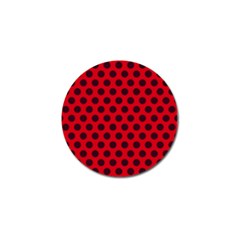 Summer Dots Golf Ball Marker by scharamo