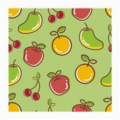 Seamless Healthy Fruit Medium Glasses Cloth (2 Sides) by HermanTelo