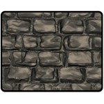 Stone Patch Sidewalk Fleece Blanket (Medium) 