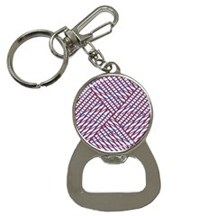 Abstract Chaos Confusion Bottle Opener Key Chain
