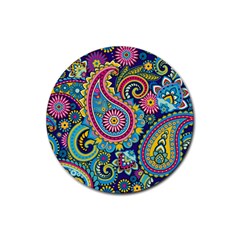 Ornament Rubber Round Coaster (4 Pack)  by Sobalvarro