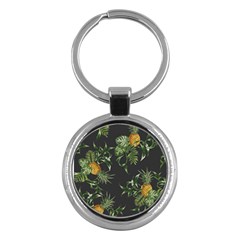 Pineapples Pattern Key Chain (round) by Sobalvarro