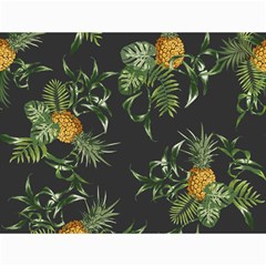 Pineapples Pattern Canvas 36  X 48  by Sobalvarro