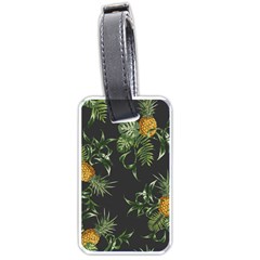 Pineapples Pattern Luggage Tag (one Side) by Sobalvarro