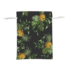 Pineapples Pattern Lightweight Drawstring Pouch (l) by Sobalvarro
