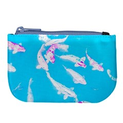 Koi Carp Scape Large Coin Purse by essentialimage