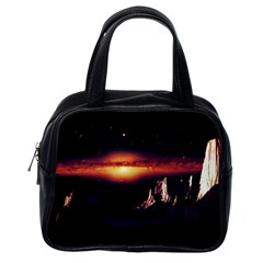 Space Star Galaxies Universe Classic Handbag (one Side) by Simbadda