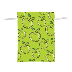 Fruit Apple Green Lightweight Drawstring Pouch (s)