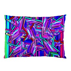 Stars Beveled 3d Abstract Pillow Case (two Sides)
