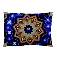 Background Mandala Star Pillow Case (two Sides) by Mariart