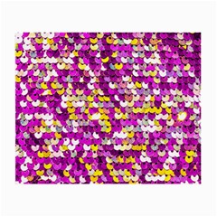 Funky Sequins Small Glasses Cloth by essentialimage