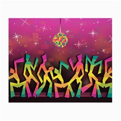 Dancing Colorful Disco Small Glasses Cloth by Bajindul
