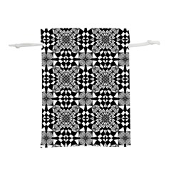 Fabric Geometric Shape Lightweight Drawstring Pouch (l) by HermanTelo