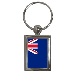 Government Ensign Of The British Antarctic Territory Key Chain (rectangle) by abbeyz71
