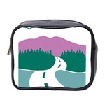 National Forest Scenic Byway Highway Marker Mini Toiletries Bag (Two Sides)