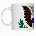 Greater Coat of Arms of the United States White Mugs