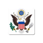 Greater Coat of Arms of the United States Square Magnet