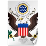 Greater Coat of Arms of the United States Canvas 24  x 36 
