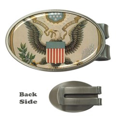 Great Seal Of The United States - Obverse Money Clips (oval)  by abbeyz71
