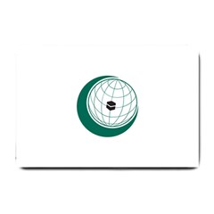 Flag Of The Organization Of Islamic Cooperation Small Doormat  by abbeyz71