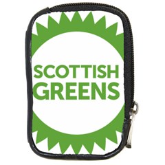 Logo Of Scottish Green Party Compact Camera Leather Case by abbeyz71