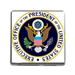 Seal Of The Executive Office Of The President Of The United States Memory Card Reader (square 5 Slot) by abbeyz71