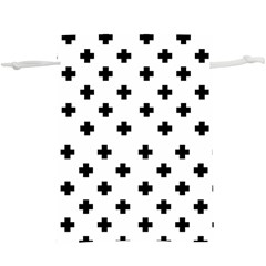 Swiss Cross Pattern  Lightweight Drawstring Pouch (xl) by Valentinaart