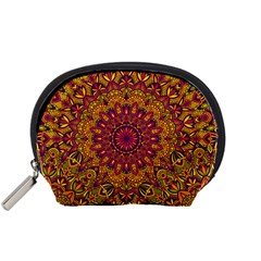 Mandala Vector Tribal Vintage Ethnic Seamless Pattern Print Accessory Pouch (small) by Vaneshart