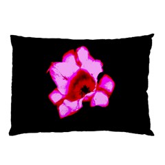 Pink And Red Tulip Pillow Case (two Sides) by okhismakingart