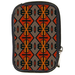 Seamless Digitally Created Tilable Abstract Pattern Compact Camera Leather Case by Vaneshart