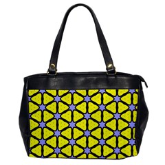 Pattern Modern Colorful Bright Oversize Office Handbag by Simbadda