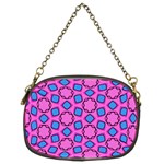 Pattern Pink Stars Texture Seamless Chain Purse (Two Sides) Front