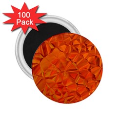 Low Poly Polygons Triangles 2 25  Magnets (100 Pack)  by Simbadda