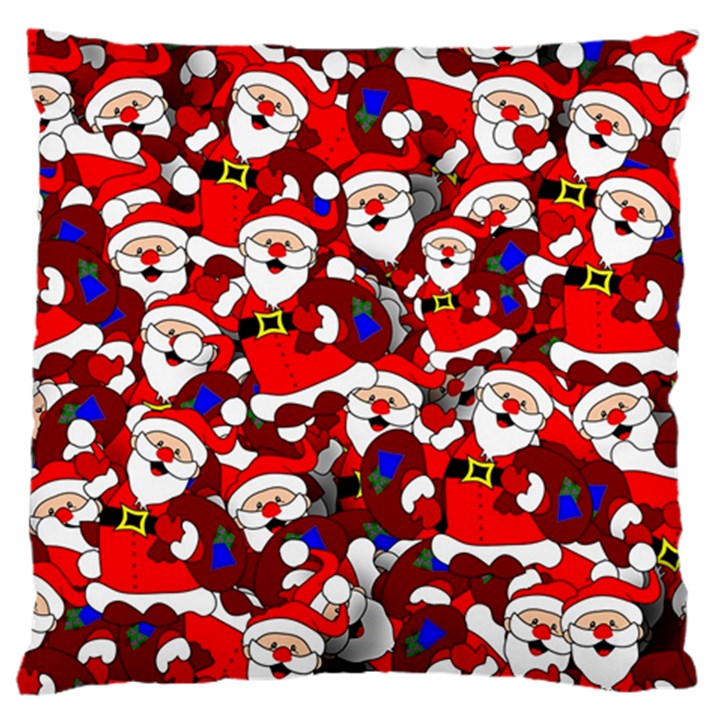 Nicholas Santa Christmas Pattern Large Cushion Case (One Side)
